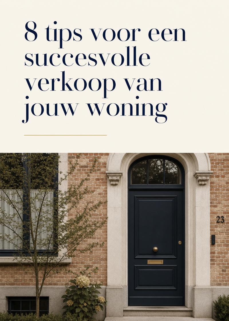 Cover — De 8 beste tips voor een succesvolle verkoop van jouw woning